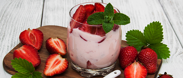 Soothing Strawberry Milkshake 