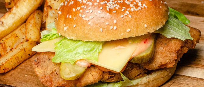 Full Rancher Chicken Fillet Burger 